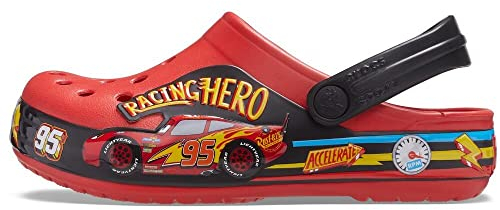 Crocs Unisex Kinder FL Cars Lights Band Clog T Clog, Flame, 23/24 EU