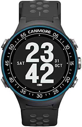 Multi-Sport Golf GPS Watch (TW-410HR Monochrom-Display)