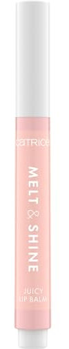 Catrice Melt & Shine Juicy Lip Balm, n. 010, Nude, idratante, lucido, fresco, vegano, senza parabeni, senza nanoparticelle, confezione da 1,3 g