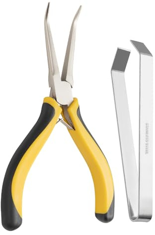 Lot de 2 pinces à arêtes de poisson en acier inoxydable pour tous les types de poissons