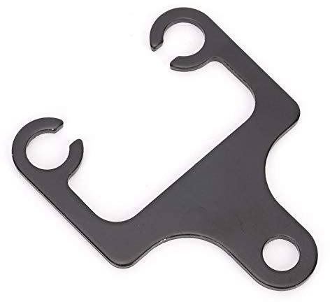 Hlyjoon Speedometer Bracket Iron Mount, 70 * 85mm/2.8 * 3.3in Motorcycle Mini Tachometer Instrument Meter Gauge Bracket Mounting For Scooter Moto Universal support compteur moto
