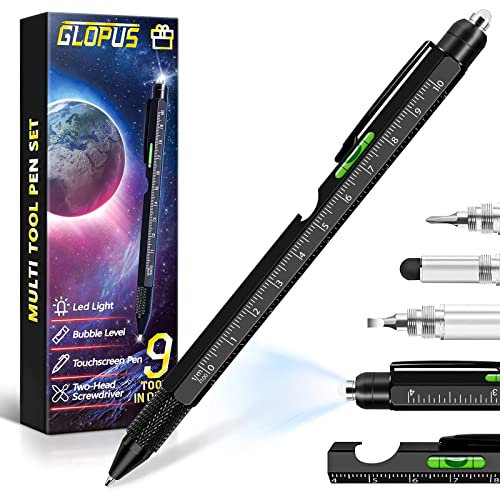 Father's Day Gifts for Men Dad, 9 in 1 Multitool Pen, Fathers Day Gift for Dad Husband Boyfriend Grandpa, Cool Gadgets for Mens Gifts, Tools for Men