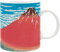 ABYSTYLE - HOKUSAI Tasse Le Fuji Rot