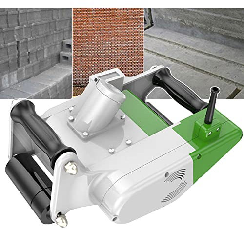 1200W Electric Brick Wall Chaser foam Brick Cutter & Notcher Floor Wall Groove Cutting Machine Grooving Construction Tool Set w/Blade,A-25mm