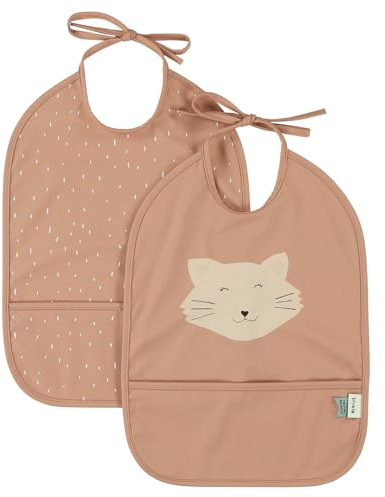 Trixie Slabbertjes Waterproof set van 2 Mrs. Cat