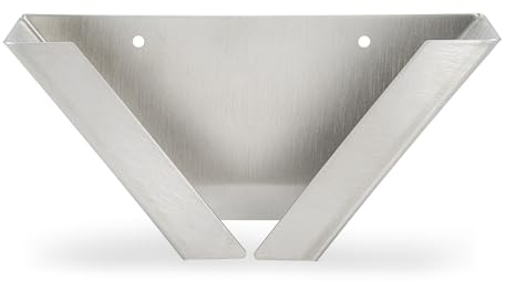 Filtertütenhalter Kaffeefilterhalter - Für Kaffeefilter zur Aufbewahrung - Kaffefilterhalterung aus Edelstahl - Wandhalter zum Bohren oder Kleben - Filterhalter Kaffeetütenhalter Wand