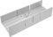 Metal Mitre Box, Silver 5.3 Inch Small Tiny Mitre Box Angle Precision Cutting Box by Aluminium and Steel Construction for DIYer Woodworker Woodcarver Carpenter