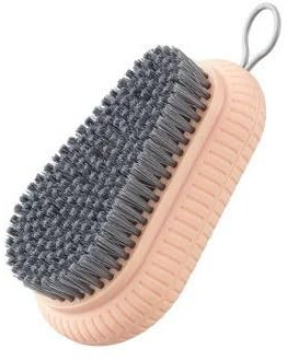 WchsTUmpxN Shoes Brush,Cleaner Brush,Household Can Be Hung Plastic Soft Shoe Brush Kitchen Bathroom Stove Gap Brush Laundry Shoe Cleaning Brush Shoe Polish Brushes(Pink)