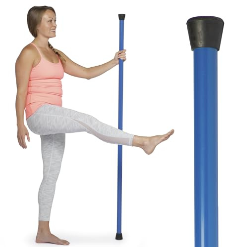 OPTP Booyah Stik by Bob and Brad - Yoga Stick for Stretching, Walking, and Exercise - Physical Therapy Stick, Pilates Stick, or Fitness Stick for Balance and Mobility Training