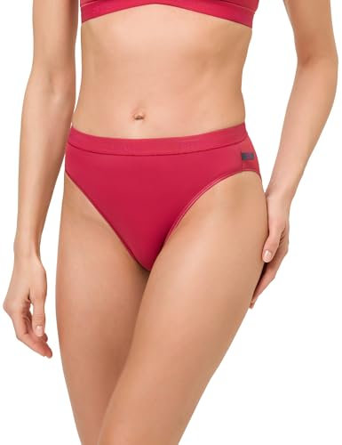 BeeDees Damen Slip Microfun Tai dunkelrot | 40