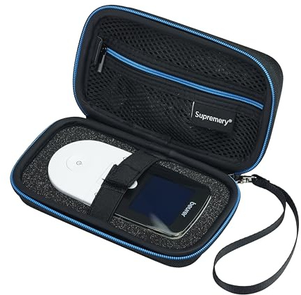 Supremery väska kompatibel med Beurer EM 49 Heat Digital TENS EMS | fodral hårdväska skyddsfodral tillbehör