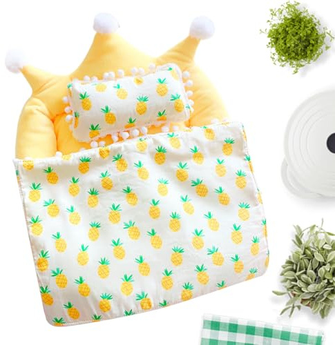 Juego de ropa de cama para muñecas, juego de rol, juego de vestidor, juguete para muebles, funda de almohada, accesorio para cama, juego de juegos, para niños, niñas, coleccionistas, hijas, hijos