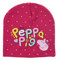 Sun City Peppa Wutz Pig Kinder Mädchen Winter-Mütze Beanie-Mütze, Farbe:Pink, Größe:52