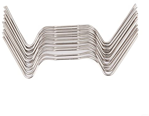 100 Stück Gewächshausklammern,Gewächshaus Klammern,Gewächshaus Glas Clips,für Hohlkammerplatten, Gewächshaus Platten, Doppelstegplatten