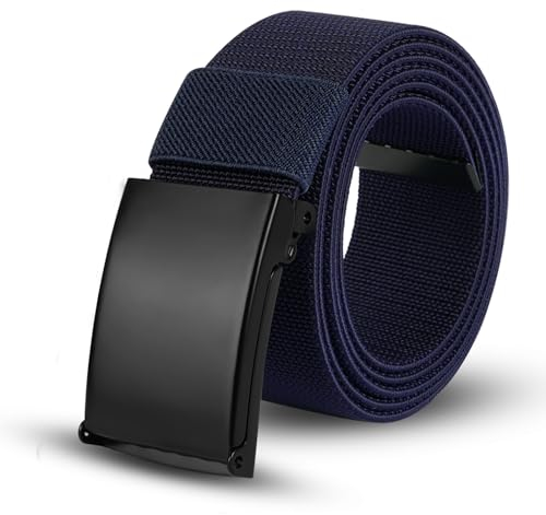 flintronic Gürtel Nylon Canvas Belt, Canvasgürtel, Verstellbarer Nylon Stoffgürtel mit Schnellverschluss, Schneller Pass durch die Flughafensicherheit-125 cm