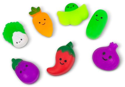Tobar SCRUNCHEMS Vegetable Squishy Buddies Stress Squishball Toy
