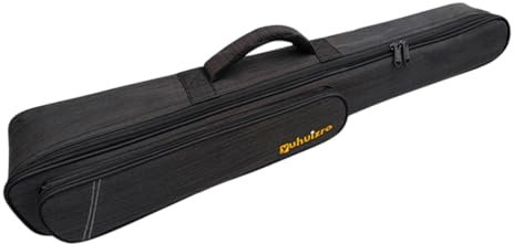 rockible Aufbewahrungstasche für Saxophon, Saxophon-Gigbag, Klarinettenkoffer, Tragetasche für Übungen im Freien, Schwarz