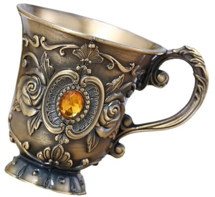 Cabilock Copa De Vino De Metal Mini Cáliz Retro Para Vino Tinto Ideal Para Celebraciones Y Fiestas.