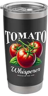Heirloom Tomato Aficionado – Organic Grower & Gardener Stainless Steel Insulated Tumbler
