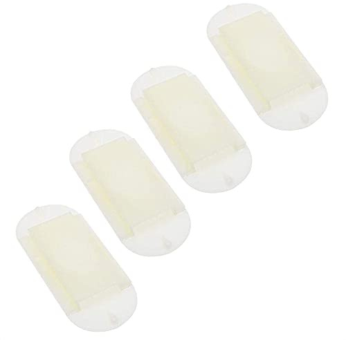 4Pcs Bee Escape Equipment,Plastic One Way Beehive Nest Door Beekeepers Beekeeping Tools,White
