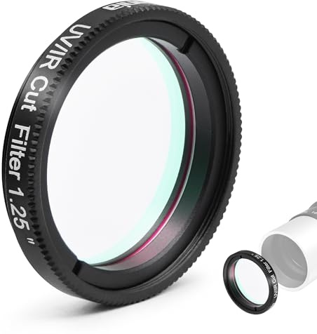 Astromania 1.25 IR/UV Blocking Filter - Keeps Your Planetary Images Sharp