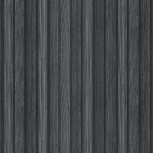 JOLIHOME Carta da Parati Autoadesiva Effetto Legno Nero e Grigio Scuro Carta da Parati Autoadesiva Impermeabile Retro Adesivo in Plastica Vinile Rotoli per Cucina Doccia Soggiorno 44,5x500cm