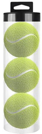 AALLYN Tennisballbehälter, Tennisballkanister | Transparente Tennisballröhre,Ball-Organizer für Tennisbälle, Ball-Aufbewahrungsbehälter, Sportzubehör für das Übungstraining