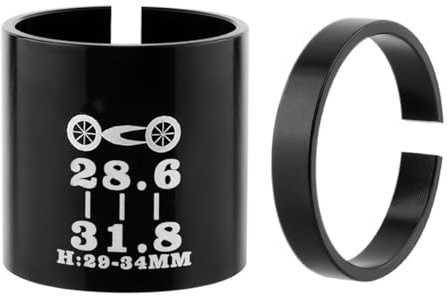 HOUSON Fahrrad Ahead Vorbau Spacer, Vorbau Stem Shim Adapter Fahrrad Ahead Lenkervorbau Conversion Sleeve 28.6mm-31.8mm