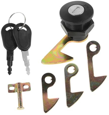 OUNONA Schloss Für Kofferraum Zinklegierung Kompatibel Mit Motorrädern Scootern Einfache Installation Sicheres Design Für Laderaumsicherung