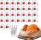 Pack of 30 Roasting Bags for Oven, 25 x 38cm Cooking Bags for Chicken Meat Fish, Multi Purpose Turkey Oven Roasting Bag