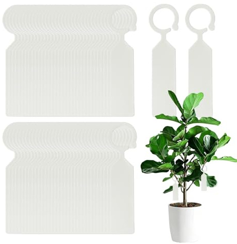 Duroecsain Etichette per piante, 100 pezzi, resistenti alle intemperie e spesse, per giardinaggio, travaso, vivaio, alberi da frutto, arbusti, , tronchi e fattoria