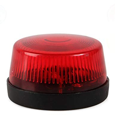 ATOSA Rote Sirene mit Licht und Ton für Polizeikostüm oder Notfälle