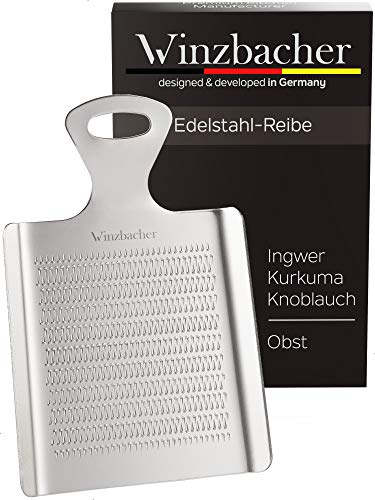 Winzbacher® Premium Grattugia - ideale per Zenzero e Aglio