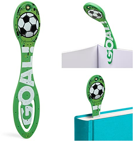 Gifts for Readers & Writers Flexilight Leselampe | 2 in 1 Lesezeichen Buch Licht | LED Clip On Leselampe | Kinder und Erwachsene Buchlampe | Buchzubehör | Geschenk für Leser, Buchliebhaber