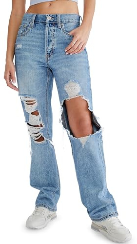 Aero Baggy Jean, Medium Wash, 6 Regular