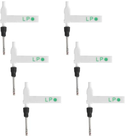6pcs Needle Stylus for BSR, Double-sided Record Player Needle Replacement Phonograph Stylus Turntable Stylus for BSR ST-16 ST-17
