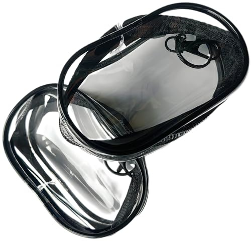 Syiyunran Mini Travel Electronic Accessory Organiser – svart 2 st multifunktionell kabelorganiserare väska för USB-kabel, SD-kort, hårddiskar smartphone laddare med mera