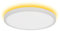 LuminexDesigns LED Ceiling Light Dimmable with Remote – 24W Ceiling Lamp Flat with 2000K Backlight, Warm Night Light & Timer, Modern Round 12 Ultra-Thin Light Fittings for Living Room Bedroom Kitchen