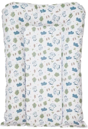 Matelas à langer flocons - Greenland renards - 50 x 70 cm - Babycalin