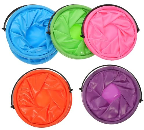 ifundom 5 Pezzi Secchio Miracolo Scrubs Board Pieghevole Dispenser Supermercato Supporto Maniglie Volantino Piccolo Piatto Supporto Auto Produttore Strumenti Di Pulizia Supporti