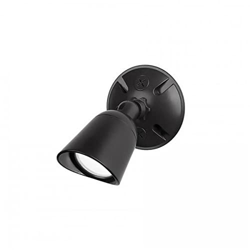 WAC Lighting, Endurance Single Spot Energy Star 15W LED Spot Light 5000K in Black