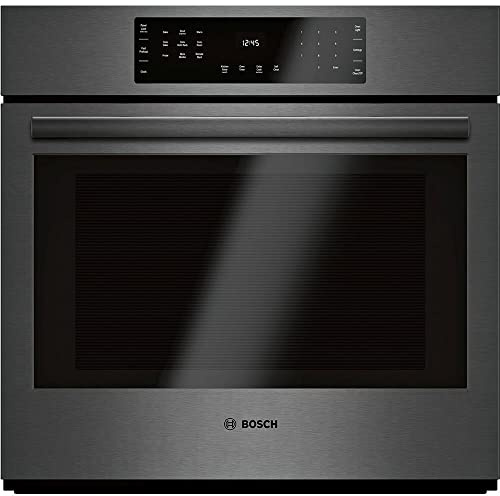 800 Series 30 in. Built-in Smart Single Electric Convection Wall Oven with Self-Cleaning in Black Stainless Steel
