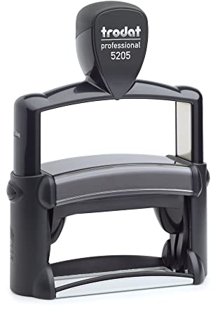 Personalisierter Stempel Trodat Professional 5205 – Breiter Abdruck 68x24 mm, 6 Zeilen Text – direkt hier selbst gestalten