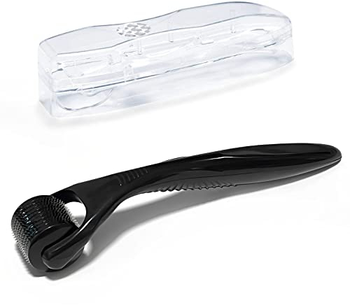 LacyMC Dermaroller 0.75mm,Microneedling Roller 540 zur Haut- und Haarpflege,für Gesicht und Körper,0.75mm Derma Roller homecare set