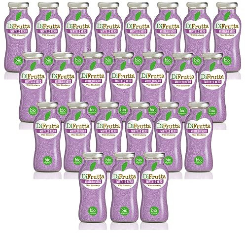 DIFRUTTA MIRTILLO NERO SELVATICO BIO 0,2 (24 pz)