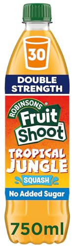 Fruit Shoot Squash Tropical Jungle Double Strength Orange & Mango 750ml Bottle