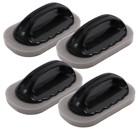 LZHWZQAN Lot de 4 Brosses À Récurer En Émeri Pour La Cuisine, Éponge À Vaisselle, Serviette de Rinçage, Chiffon de Nettoyage Pour Assiettes, Éponges de Cuisine, Tampons À Récurer Pour La Cuisine