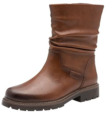 Tamaris Botín plano para mujer 1-25484-45, color coñac, talla 41 EU, coñac, 41 EU
