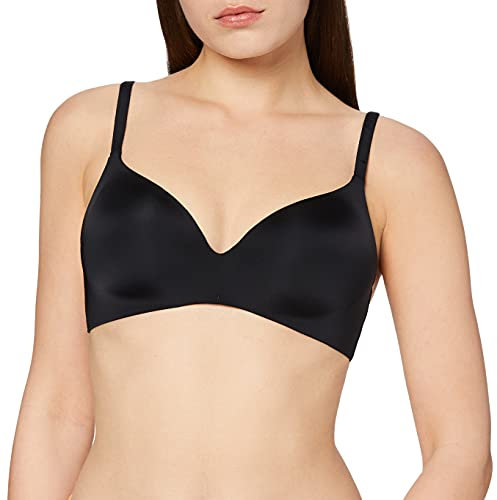 Dim BH, Damen, Triangel-BH, Paddle, ohne Armaturen, Invisifree x1 Schwarz 80D