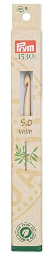 Prym - Prym 1530 Wool Bamboo (15cm, 5.00mm) Crochet Hook - 1 Unit